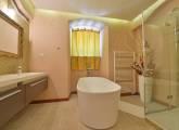 Apartmán kúpeľňa - Kúpele Sklené Teplice Goetheho kúpeľný dom